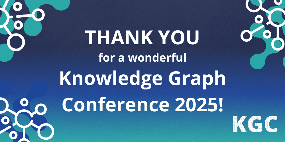 Thank You for a Wonderful Knowledge Graph Conference 2025!