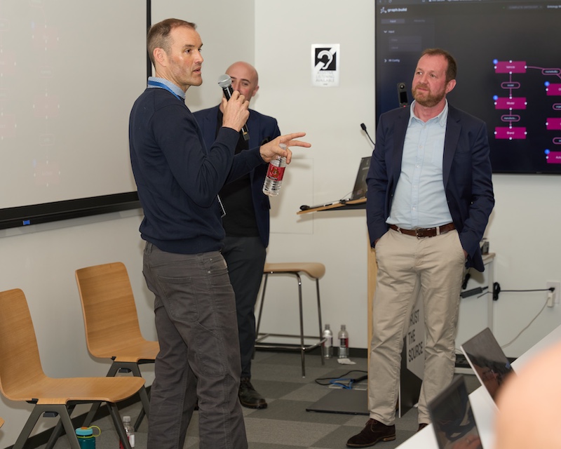 Tony Seale speaks at the Decentralized Knowledge Graph Con (DKGcon) at the Knowledge Graph Conference 2025