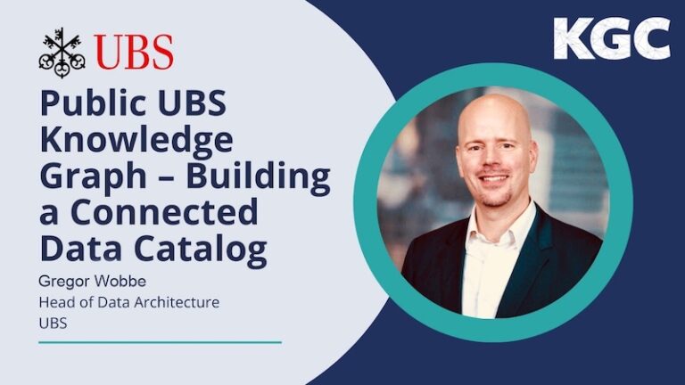 Watch this talk on how UBS is building a connected data catalog for employees using knowledge graph