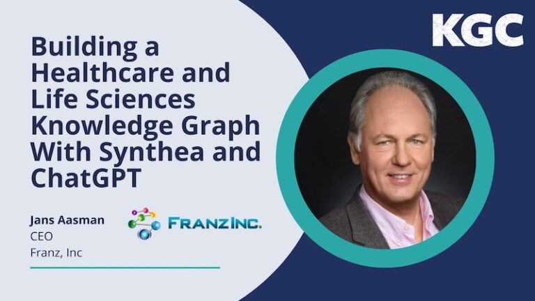 Watch this talk on building a healthcare and life sciences knowledge graph using LLMs & graph databases